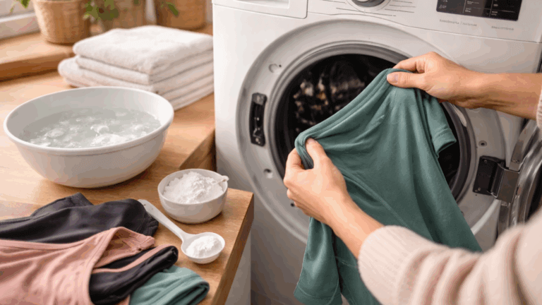 ¿Tu ropa deportiva huele a sudor aunque esté limpia? Este es el método para solucionarlo