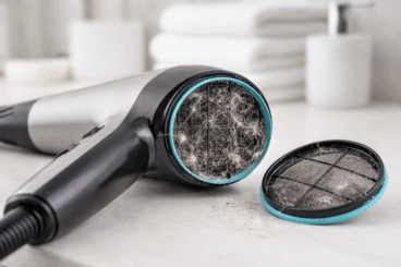 ¿Tu secador de cabello se apaga solo? Cómo limpiar el filtro para que no siga ocurriendo