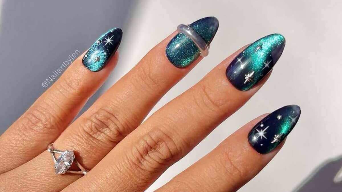 Uñas magnéticas 3D