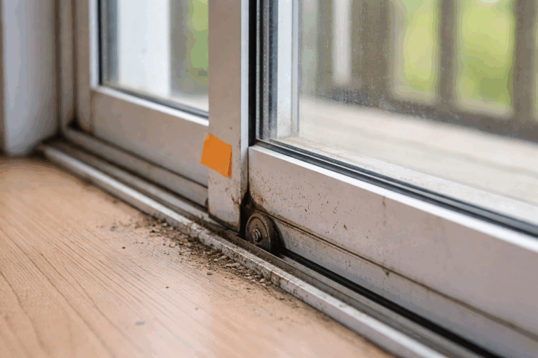 Ventanas correderas atascadas: cómo limpiar los rieles y que deslicen suave otra vez