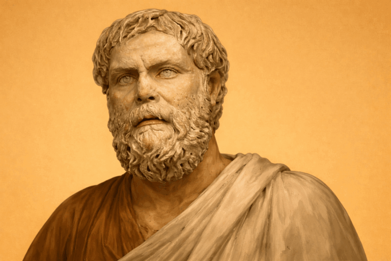 "Solo se ha perdido cuando dejamos de luchar", Pirrón de Elis, filósofo griego