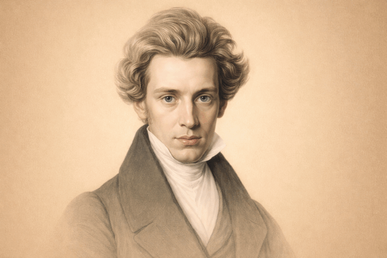 "La forma más común de desesperación es no ser quien eres" Søren Kierkegaard, filósofo danés