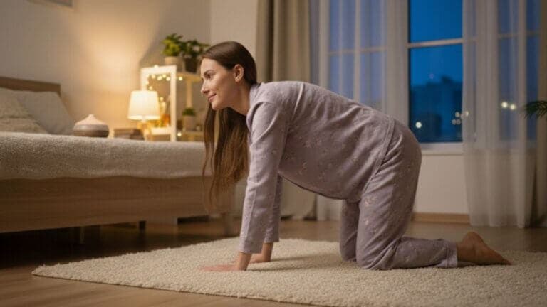 15 minutos de yoga nocturno para relajar tu cuerpo y dormir mejor esta noche