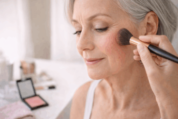 Rubor después de los 55: este es el error que marca la edad y arruina tu maquillaje