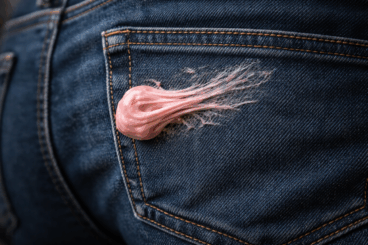 Cómo quitar un chicle pegado en la ropa: 5 trucos que debes probar