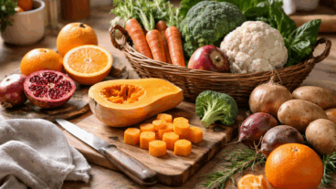 Frutas y verduras de invierno; lista de temporada y cómo aprovecharlas en la cocina