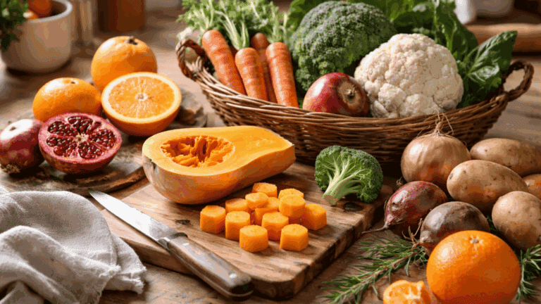 Frutas y verduras de invierno; lista de temporada y cómo aprovecharlas en la cocina