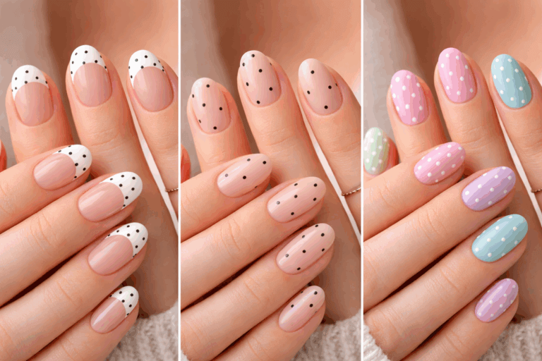 Manicura "Polka Dot Nails": 5 estilos de uñas con lunares según tu personalidad