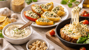 Queso vegano en casa: 3 alternativas fáciles para untar, rellenar y fundir