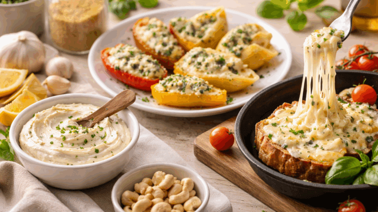 Queso vegano en casa: 3 alternativas fáciles para untar, rellenar y fundir