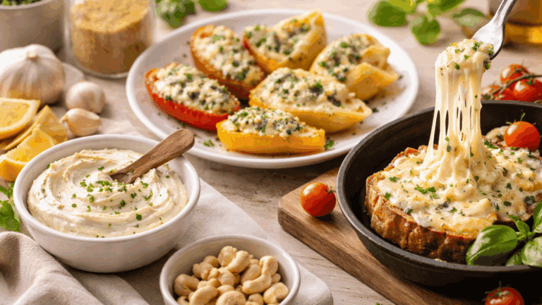 Queso vegano en casa: 3 alternativas fáciles para untar, rellenar y fundir