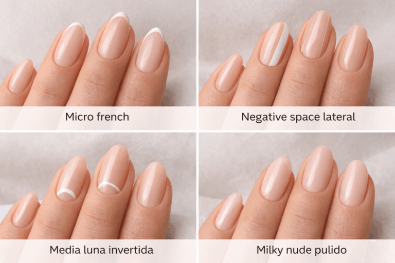 Manicura “Virgin nails”: 7 diseños minimalistas que aún son tendencia