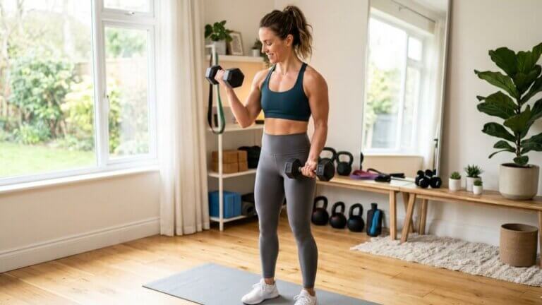 Brazos más firmes: 5 ejercicios de bajo impacto para tonificar sin agotarte