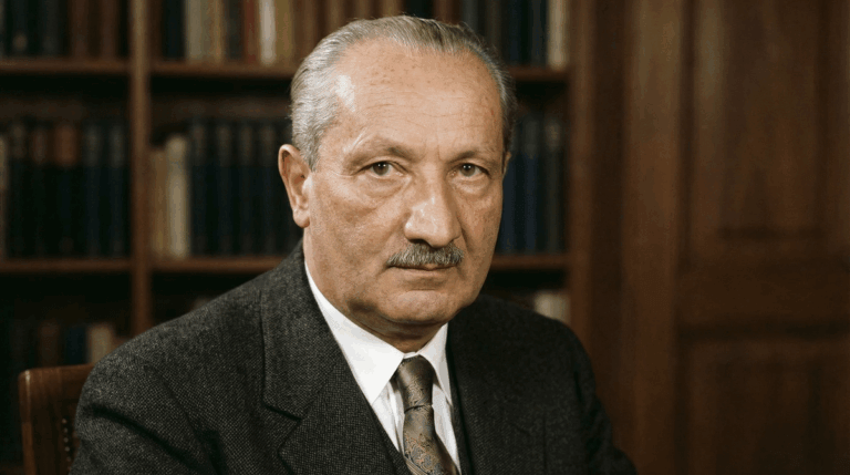 Martin Heidegger, "Quien piensa a lo grande tiene que equivocarse a lo grande"