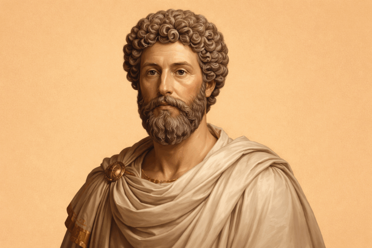 Marco Aurelio, "Podrías dejar la vida ahora mismo. Deja que eso determine lo que haces, dices y piensas"