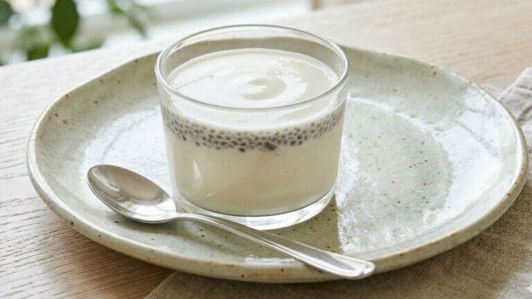 Yogur con chía
