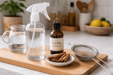 Cómo hacer un ambientador casero de vainilla y canela fácil y efectivo