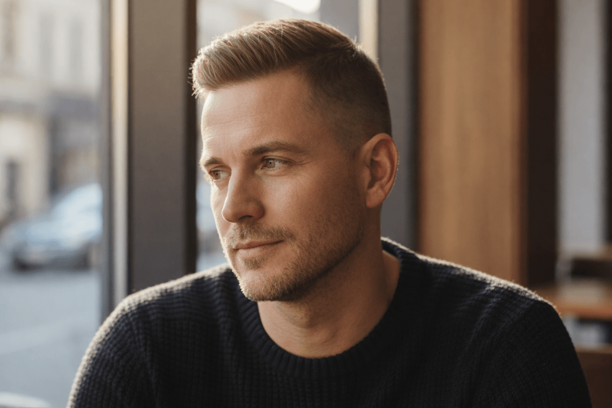 Corte de pelo crew cut