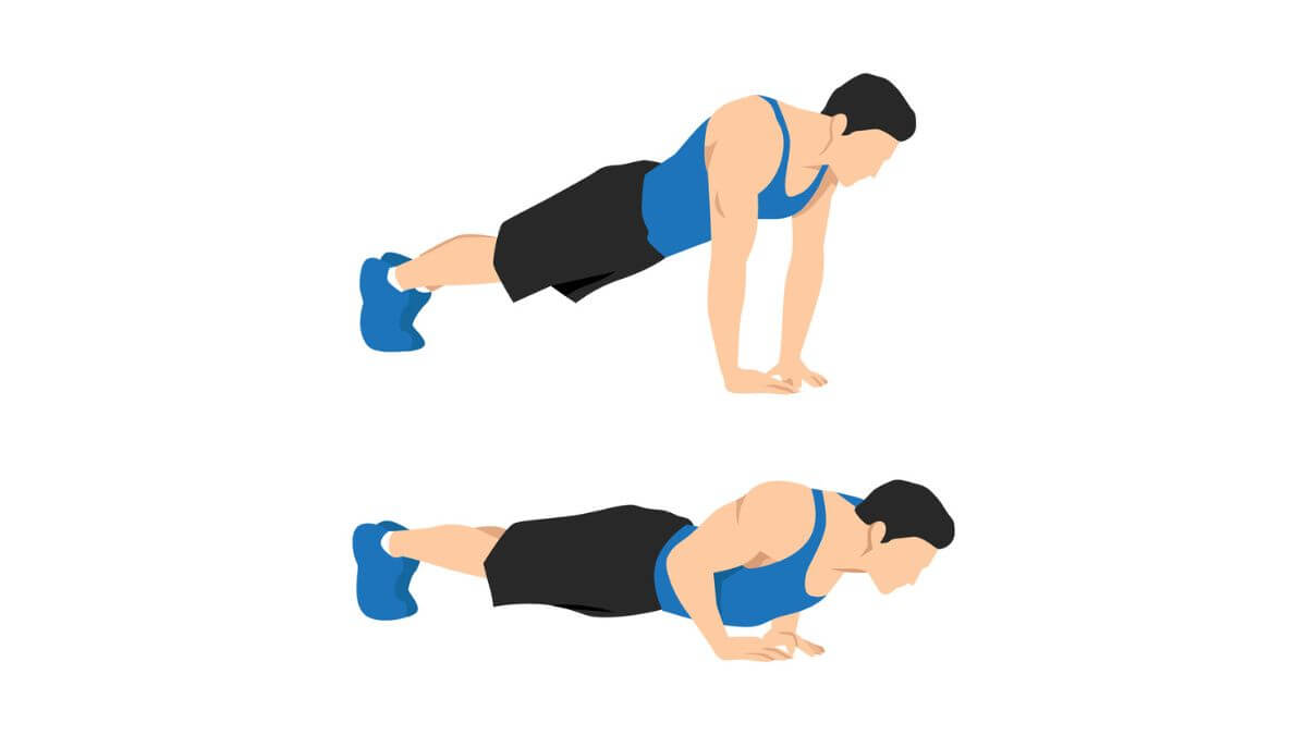 Flexiones de manos diamante