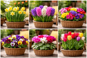 6 flores de primavera perfectas para macetas y terrazas pequeñas