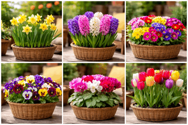 6 flores de primavera perfectas para macetas y terrazas pequeñas