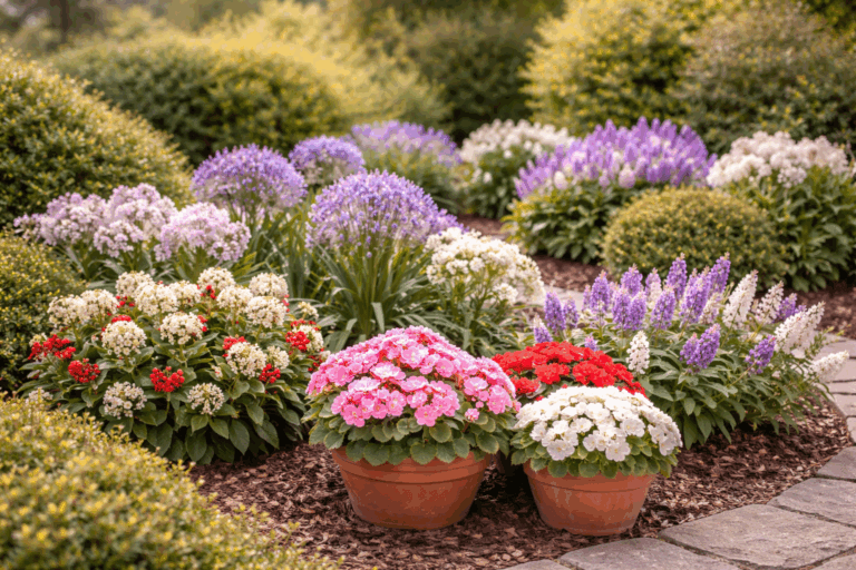 ¿Sin tiempo para el jardín? 7 plantas de bajo mantenimiento que aportan color y muchas flores