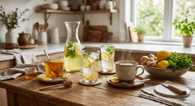 ¡Toma más jengibre con limón! 6 bebidas para integrarlos en tu día a día