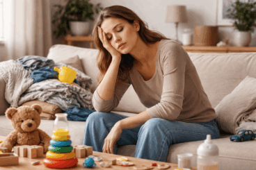 7 pensamientos de madres agotadas que casi nadie dice, pero muchas reconocen.