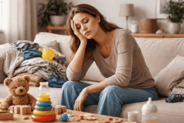 7 pensamientos de madres agotadas que casi nadie dice, pero muchas reconocen.
