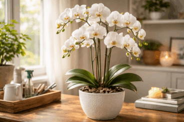 ¡Llegó el momento de trasplantar tus orquídeas! 6 pasos para hacerlo en casa