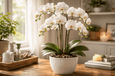 ¡Llegó el momento de trasplantar tus orquídeas! 6 pasos para hacerlo en casa