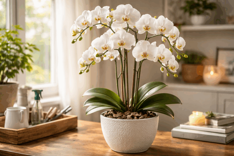 ¡Llegó el momento de trasplantar tus orquídeas! 6 pasos para hacerlo en casa