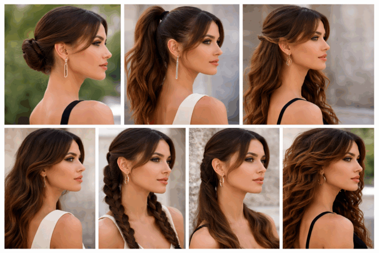 Cómo elegir pendientes según tu peinado: 7 combinaciones para un look equilibrado