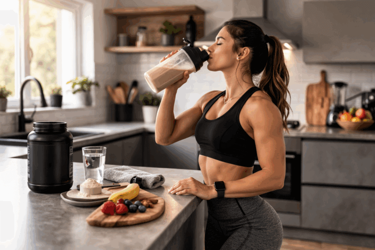 ¿Cuándo es necesario tomar proteína para aumentar la ganancia de músculos?