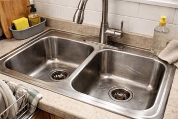 Rayones en el fregadero de acero inoxidable: aprende cómo solucionarlo sin llamar un profesional