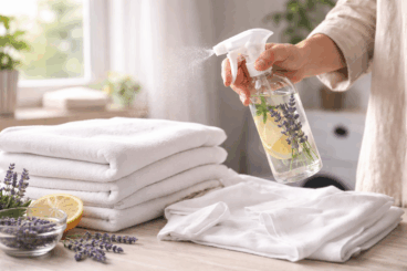 Aprende cómo hacer un spray refrescante aromático para tu ropa limpia que no daña la tela