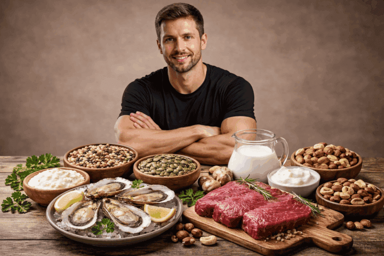 ¿Por qué los hombres deberían comer estos alimentos ricos en zinc?