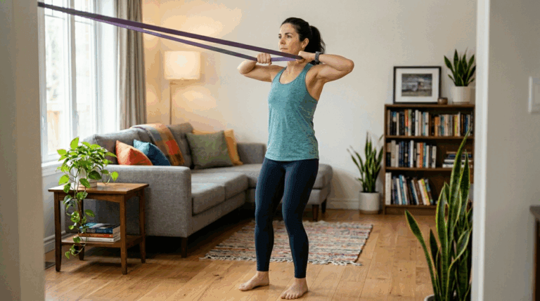 Face pulls con banda