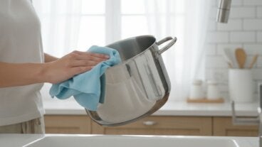 Cómo mantener el acero inoxidable brillante si hay exceso de cal en el agua de tu zona