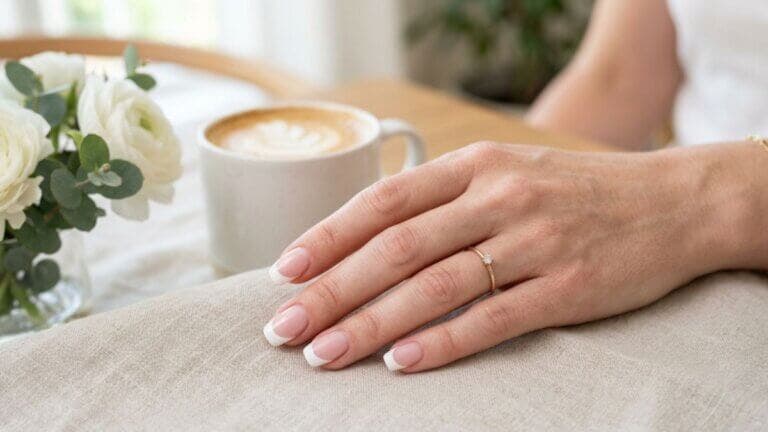 Manicura francesa
