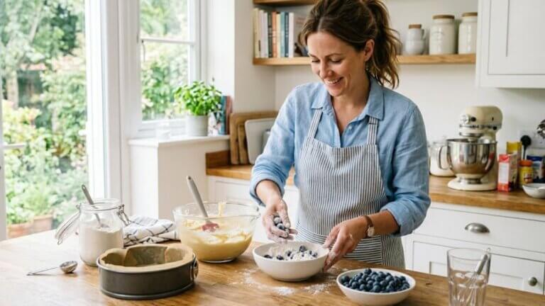 ¿Por qué debes enharinar los arándanos para tus pasteles y muffins? No los pongas sin hacer esto antes