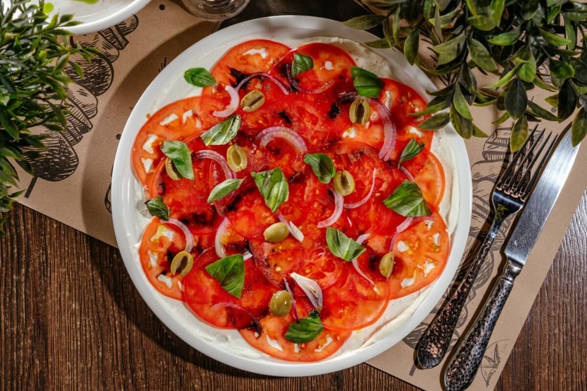 Carpaccio de tomate