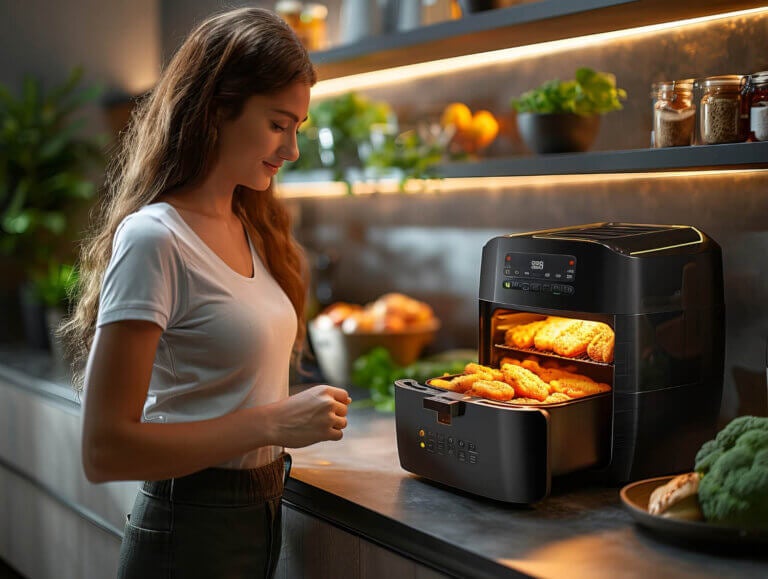 7 fallos con la freidora de aire que hacen que cocine peor (y pueden hasta dañarla)