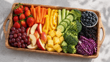 ¿Qué nutrientes se esconden detrás de los colores de las frutas y verduras?