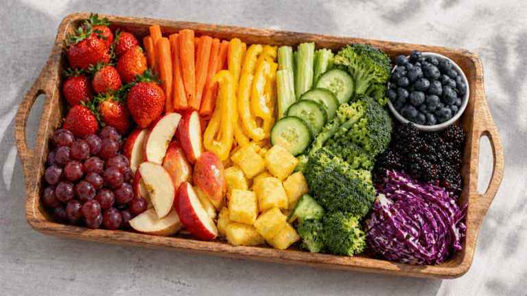 ¿Qué nutrientes se esconden detrás de los colores de las frutas y verduras?