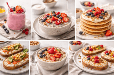 ¿Te cansaste del parfait? Mira 7 formas diferentes de usar el yogur griengo en tu desayuno