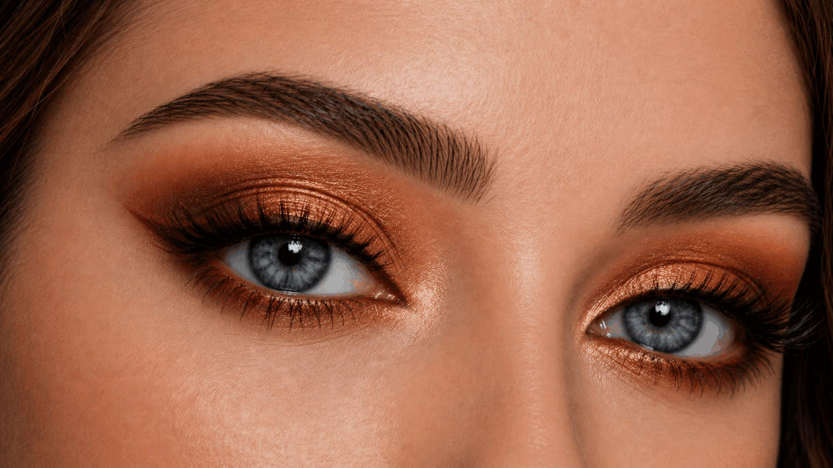 Maquillaje para ojos azules