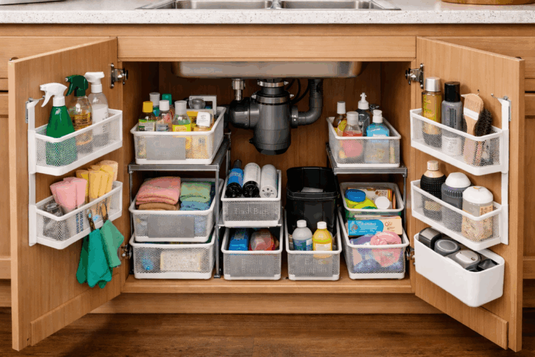 Los 8 fallos que convierten el espacio bajo el fregadero en un desastre