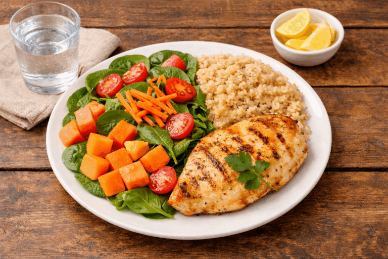 Así se ve un plato de comida saludable, según Harvard y la OMS