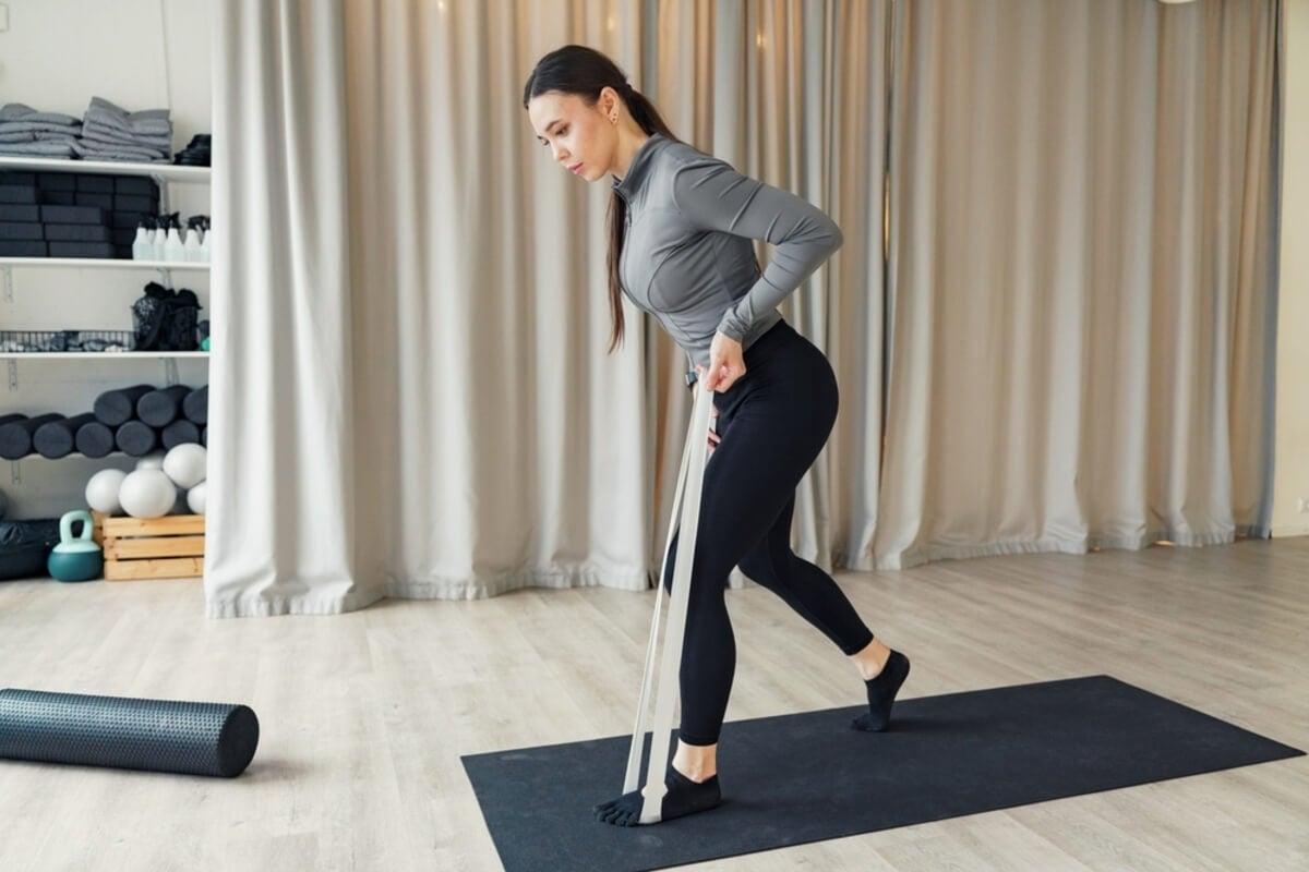 Ejercicio de remo unilateral